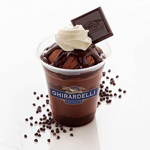 Ghirardelli Dark Chocolate Barista Mini Chip, 5lb Bag with Ghira...
