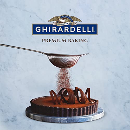 Ghirardelli Unsweetened Cocoa Powder Pouch 8 Ounce Pack of 3 w...