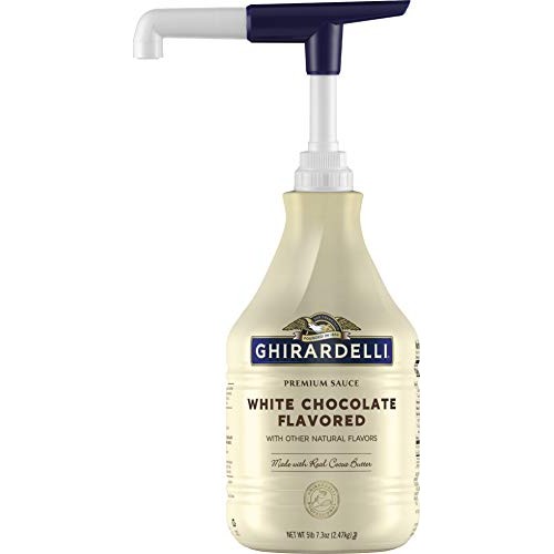 Ghirardelli White Chocolate Flavored Sauce 87.3 Ounce with Ghira...