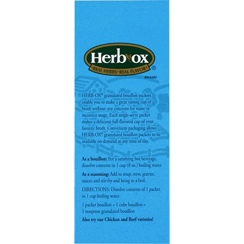 Herb-Ox Granulated Flavor Bouillon Variety, Vegetable, Sodium-Fr