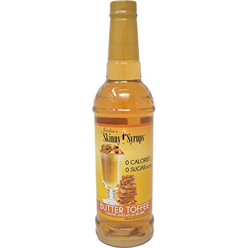 Jordans Skinny Syrups Sugar Free Butter Toffee Coffee Syrup 750