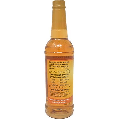 Jordans Skinny Syrups Sugar Free Butter Toffee Coffee Syrup 750
