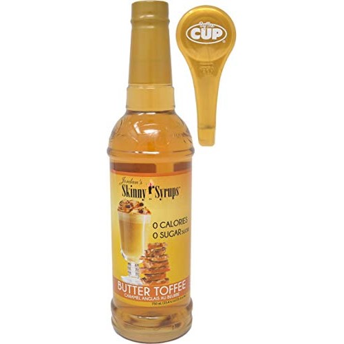 Jordans Skinny Syrups Sugar Free Butter Toffee Coffee Syrup 750