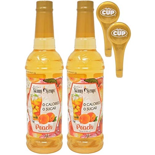 Jordans Skinny Syrups Sugar Free Peach 750 Ml Bottles Pack Of