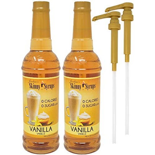 Jordans Skinny Syrups Sugar Free Vanilla 750 Ml Bottles Pack O