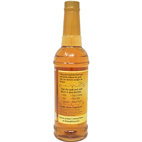 Jordans Skinny Syrups Sugar Free Vanilla 750 Ml Bottles Pack O