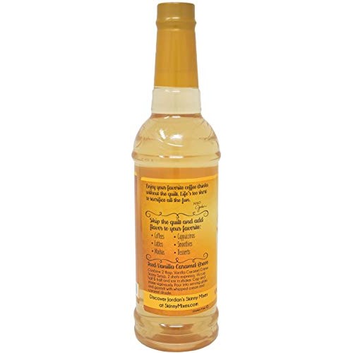 Jordans Skinny Syrups Sugar Free Vanilla Caramel Crème And Salt