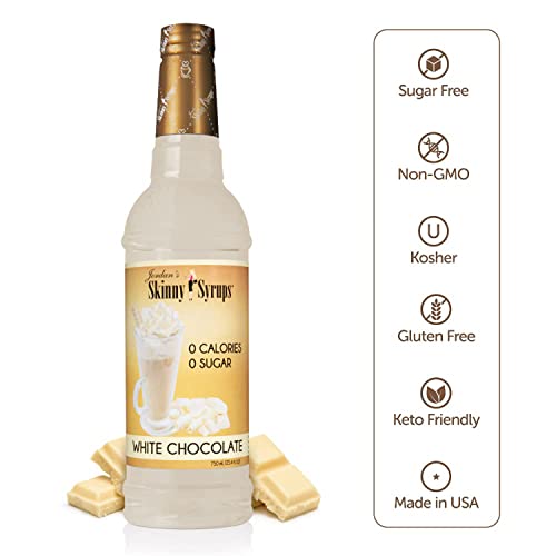 Jordans Skinny Syrups Sugar Free White Chocolate 750 Ml Bottles