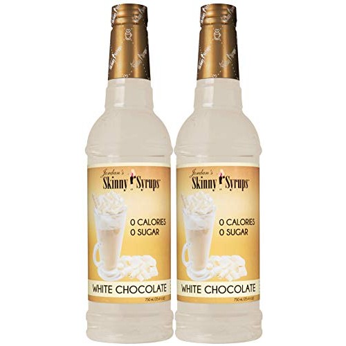 Jordans Skinny Syrups Sugar Free White Chocolate 750 ml Pack o...