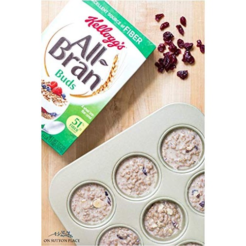 Kelloggs All-Bran Buds Cereal, 22 Ounce Box Pack Of 2 With By