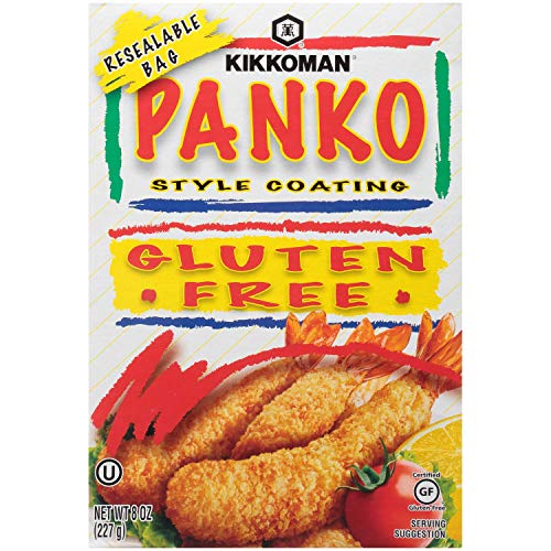 Kikkoman Panko Style Coating, Gluten-Free, 8 Ounces Pack Of 3