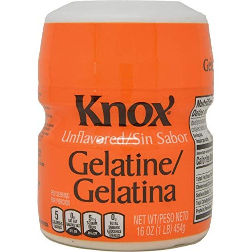 Knox Gelatine Unflavored Clear, Bulk 16 Ounce Pack Of 2 - With
