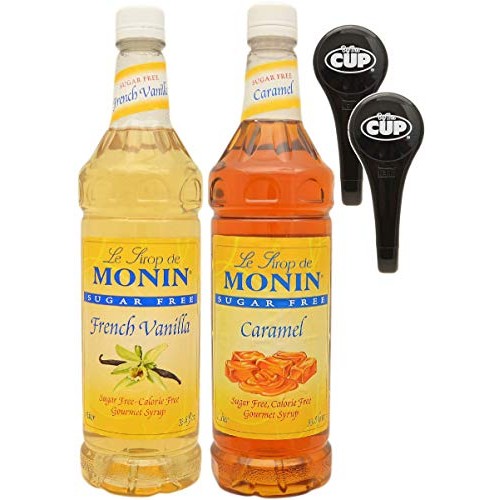 Monin Sugar Free Coffee Syrup Variety - Sugar Free French Vanill Monin Sugar Free Coffee Syrup Variety - Sugar Free French Vanill