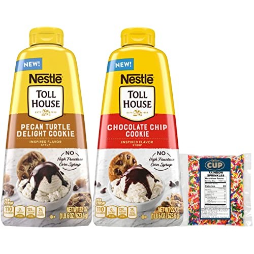 Nestle Toll House Chocolate Chip Cookie And Pecan Turtle Delight