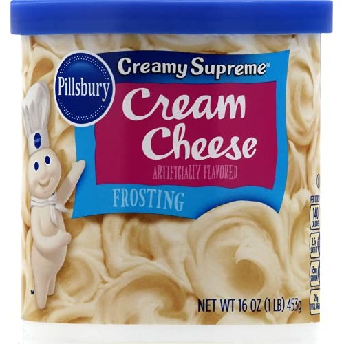 Pillsbury Creamy Supreme Frosting Variety Vanilla, Cream Cheese,