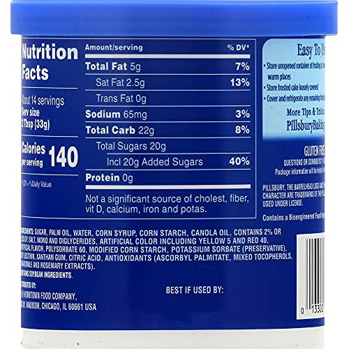 Pillsbury Creamy Supreme Frosting Variety Vanilla, Cream Cheese,