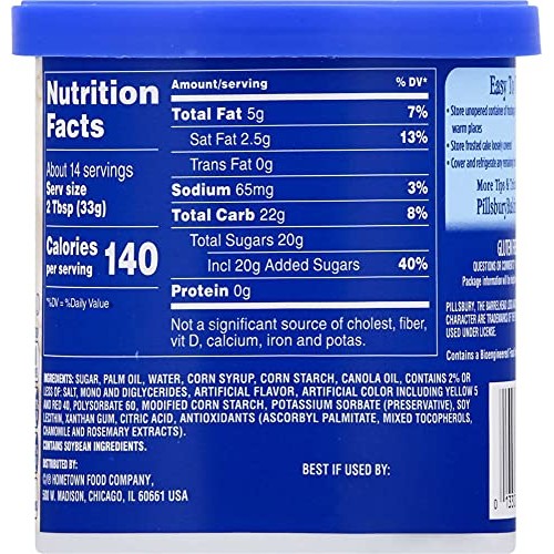 Pillsbury Creamy Supreme Frosting Variety Vanilla, Cream Cheese,