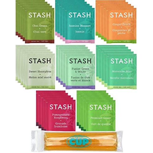 Stash Tea Bag &Amp; By The Cup Honey Sticks Variety Sampler 40 Ct -