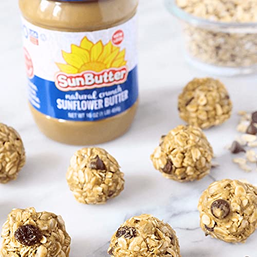 SunButter Natural Crunch Sunflower Butter 16 Ounce Pack of 2 w...
