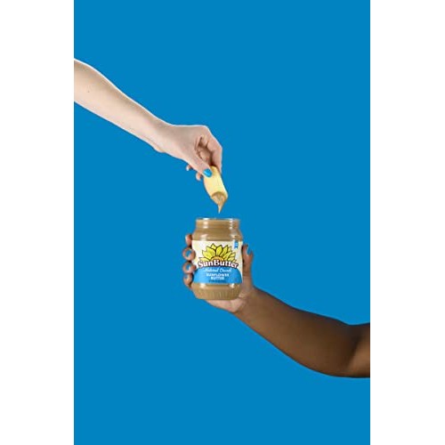 SunButter Natural Crunch Sunflower Butter 16 Ounce Pack of 2 w...