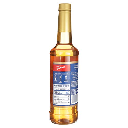 Torani French Vanilla And Classic Caramel Coffee Syrup Flavoring