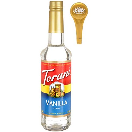 Torani Vanilla Coffee Syrup Flavoring, 750 Ml Bottle With By The