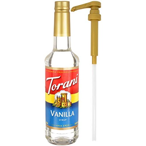 Torani Vanilla Coffee Syrup Flavoring, 750 Ml Bottle With By The