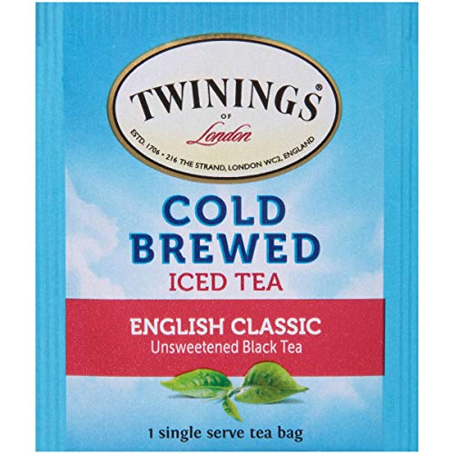 Twinings Cold Brewed Iced Tea Bag Sampler 40 Ct Includes: Mint,