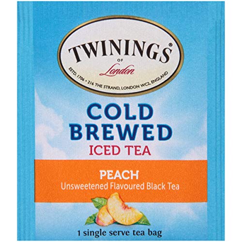 Twinings Cold Brewed Iced Tea Bag Sampler 40 Ct Includes: Mint,