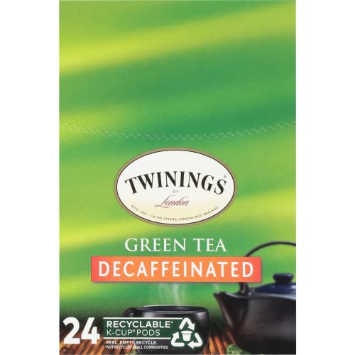 Twinings Decaf Green Tea K-Cups, 24 Count Pack of 2 with By Th... Twinings Decaf Green Tea K-Cups, 24 Count Pack of 2 with By Th...