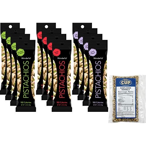 Wonderful Pistachios 1.25 Ounce 100 Calorie Pack Assortment - 4
