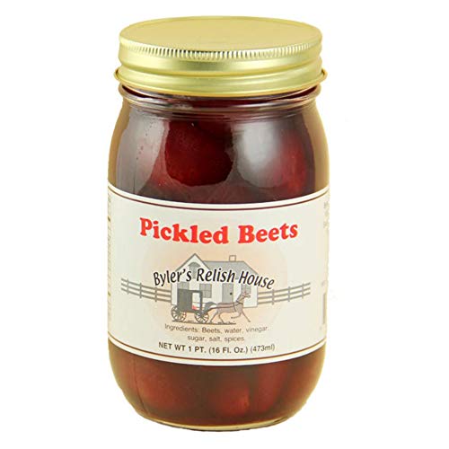Bylers Relish House Homemade Amish Country Pickled Beets 16 Oz.