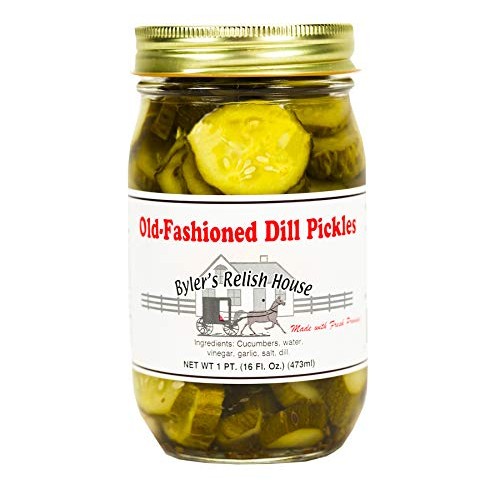 Bylers Relish House Pickles In Your Choice Of Four Different Va