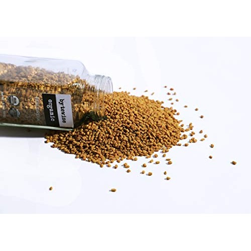 Bytewise Organic Fenugreek Seeds / Methi, 6.5 Oz