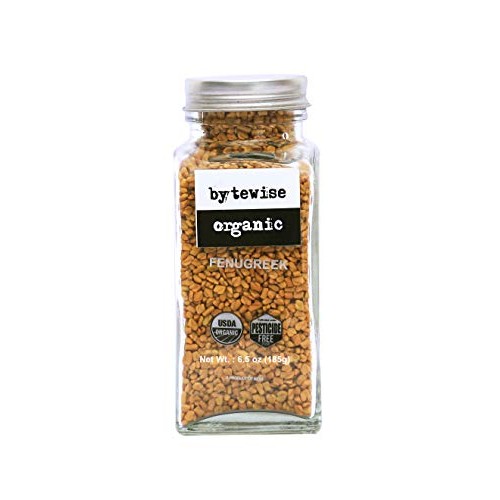 Bytewise Organic Fenugreek Seeds / Methi, 6.5 Oz