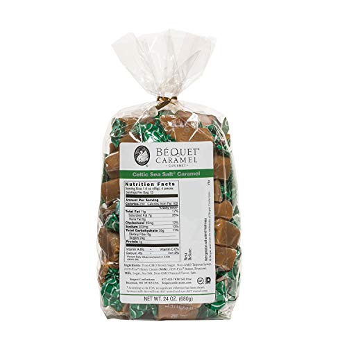 Béquet Caramel Celtic Sea Salt 24Oz Gift Bag