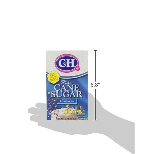 C&H Pure Cane, Powdered Sugar, 1 lb