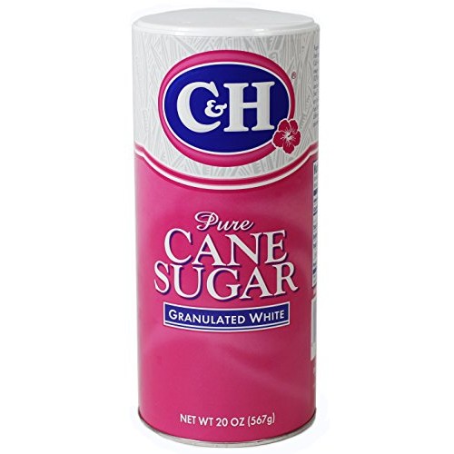 C&Amp;H Pure Cane Granulated Sugar, 20 Oz Easy Pour Reclosable Top C