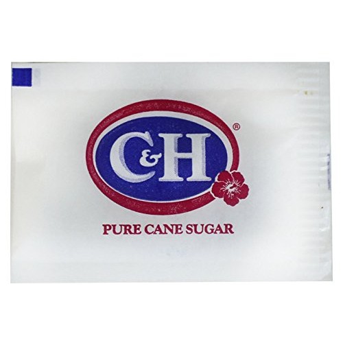 C&Amp;H Pure Cane Non-Gmo Granulated Sugar, 0.10 Ounce 2.83 Gram P