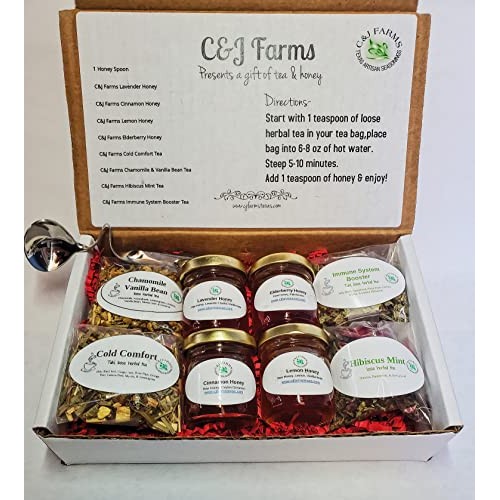 C&Amp;J Farms Texas Gourmet Artisan Seasonings A Gift Of Tea And Hon