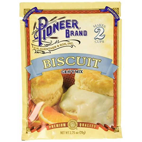 Pioneer Brand Gravy Mix Packets - Makes 2 Cups Pack Of 12 Bis