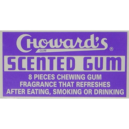 Chowards Scented Chewing Gum, Uniquely Refreshing Flavor - 8 Ta