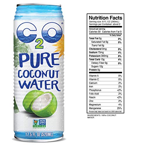 C2O Pure Coconut Water | Plant Based | Non-Gmo | No Added Sugar