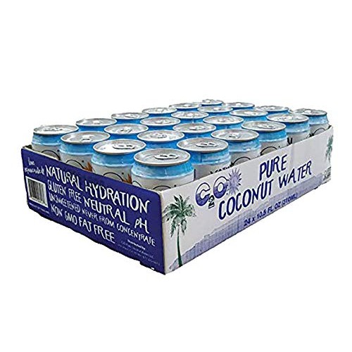 C2O Pure Coconut Water, 100% All Natural Electrolyte Drink - Hea