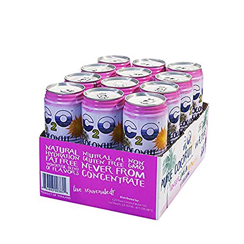 C2O Pure Coconut Water With Ginger, Lime And Turmeric. 100% All