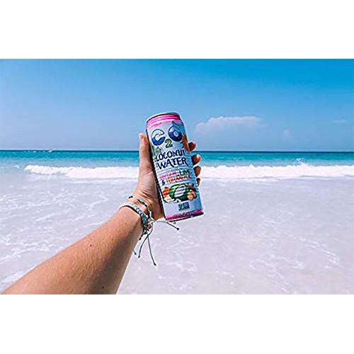 C2O Pure Coconut Water With Ginger, Lime And Turmeric. 100% All