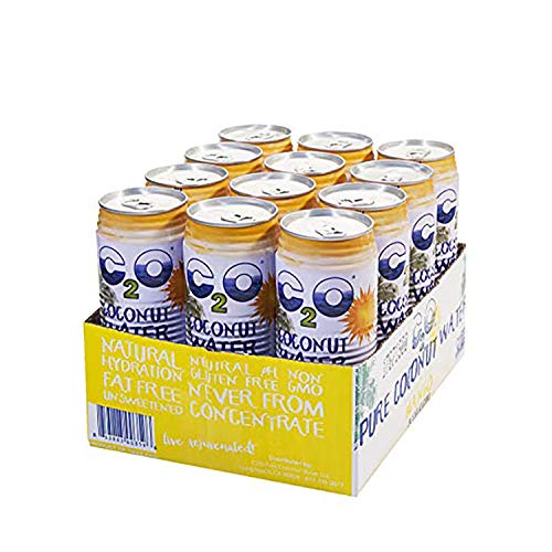 C2O Pure Coconut Water With Mango | Plant Based | Non-Gmo | No A