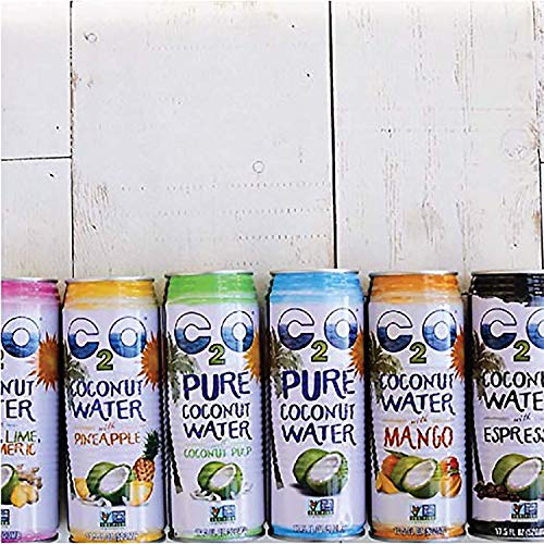 C2O Pure Coconut Water With Mango | Plant Based | Non-Gmo | No A