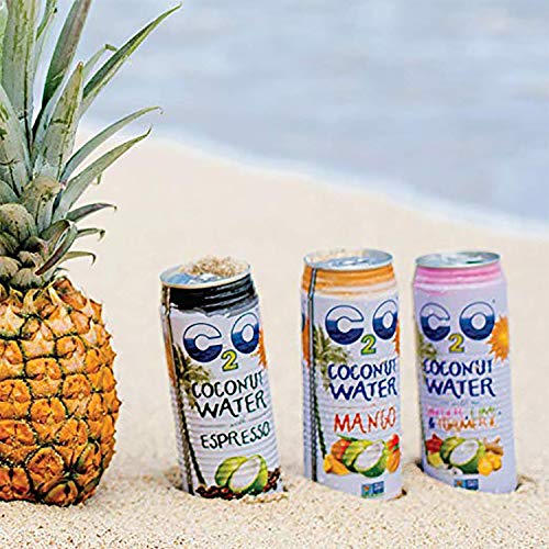 C2O Pure Coconut Water With Mango | Plant Based | Non-Gmo | No A
