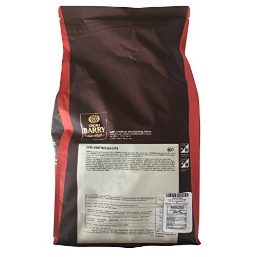 50% Force Noire Pistoles - Cacao Barry - 5 Kg
